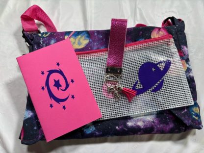 Nebula Sky Messenger Bag Set