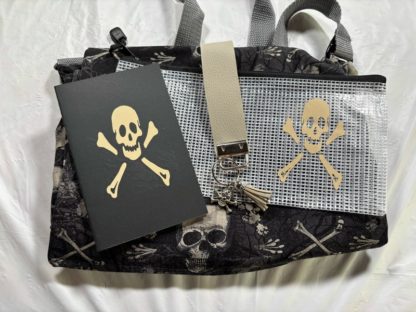 Crossbones Messenger Bag Set