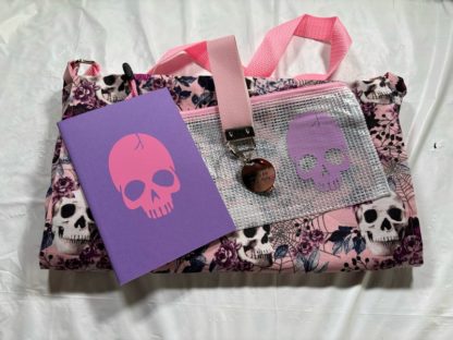 Sassy Skulls Messenger Bag Set